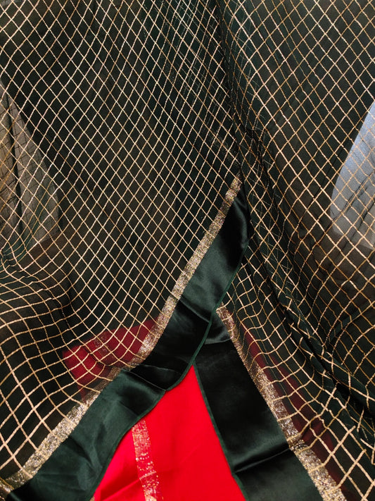 Semi Georgette Saree